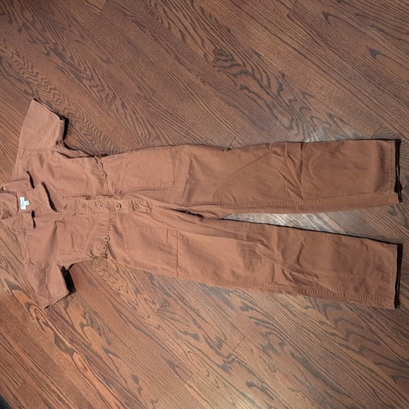 Pistola - Grover Short-Sleeve Cotton Field Jumpsuit - Picture 6 of 9